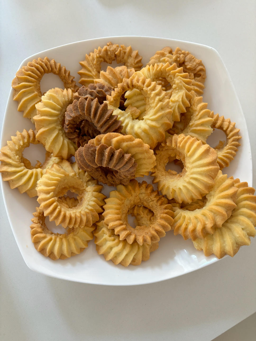 视频💍2种口味｜罗密亚曲奇｜超顺滑好挤｜花纹立体｜戒指曲奇