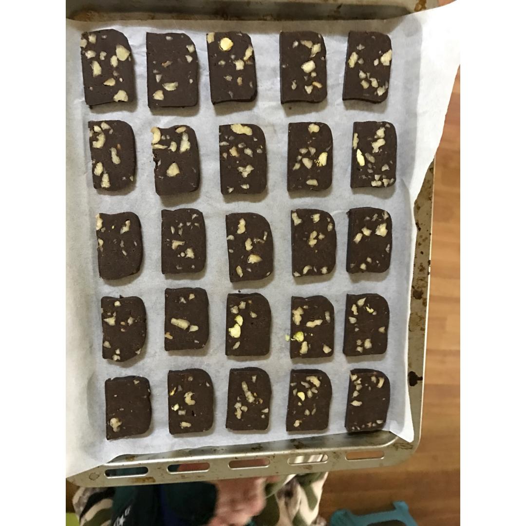 巧克力坚果饼干
