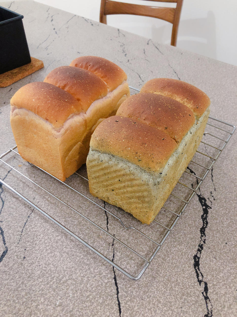 金大旺的黑芝麻吐司