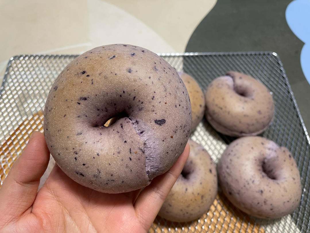 蓝莓贝果（松软型）