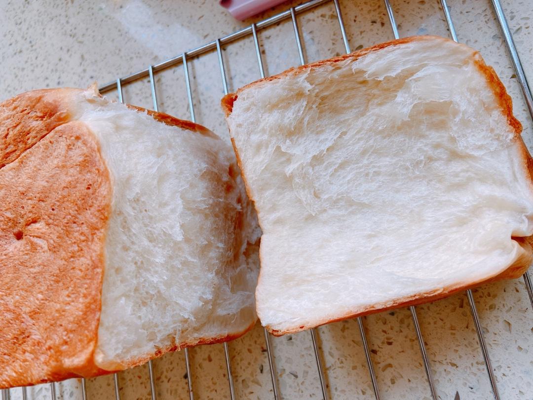 超软拉丝牛奶吐司🍞一次发酵
