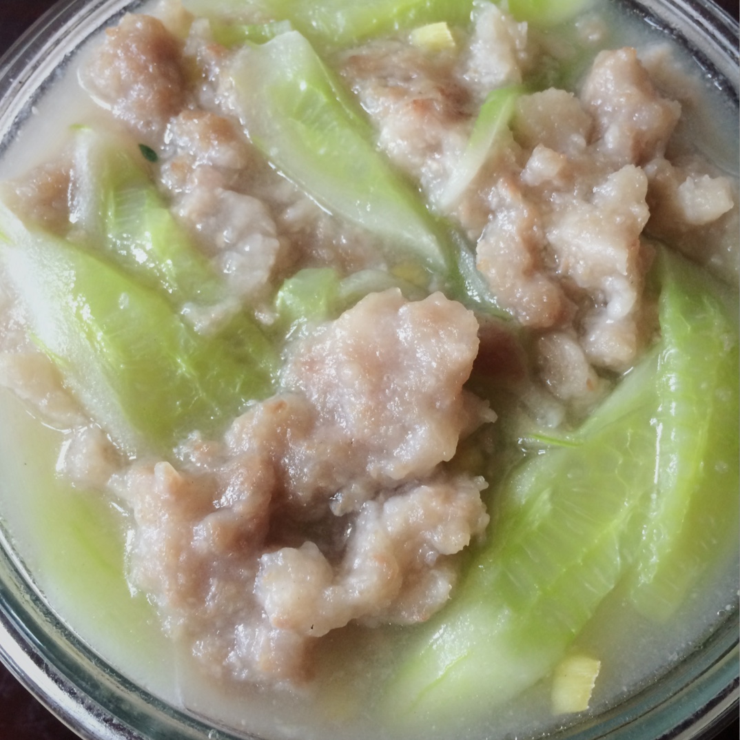 黄瓜肉丸汤