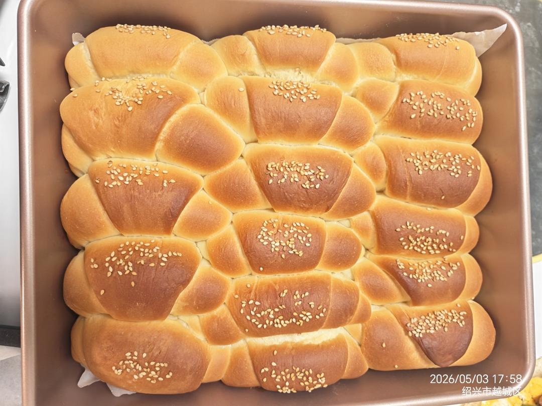 牛奶面包卷（牛奶液种法）