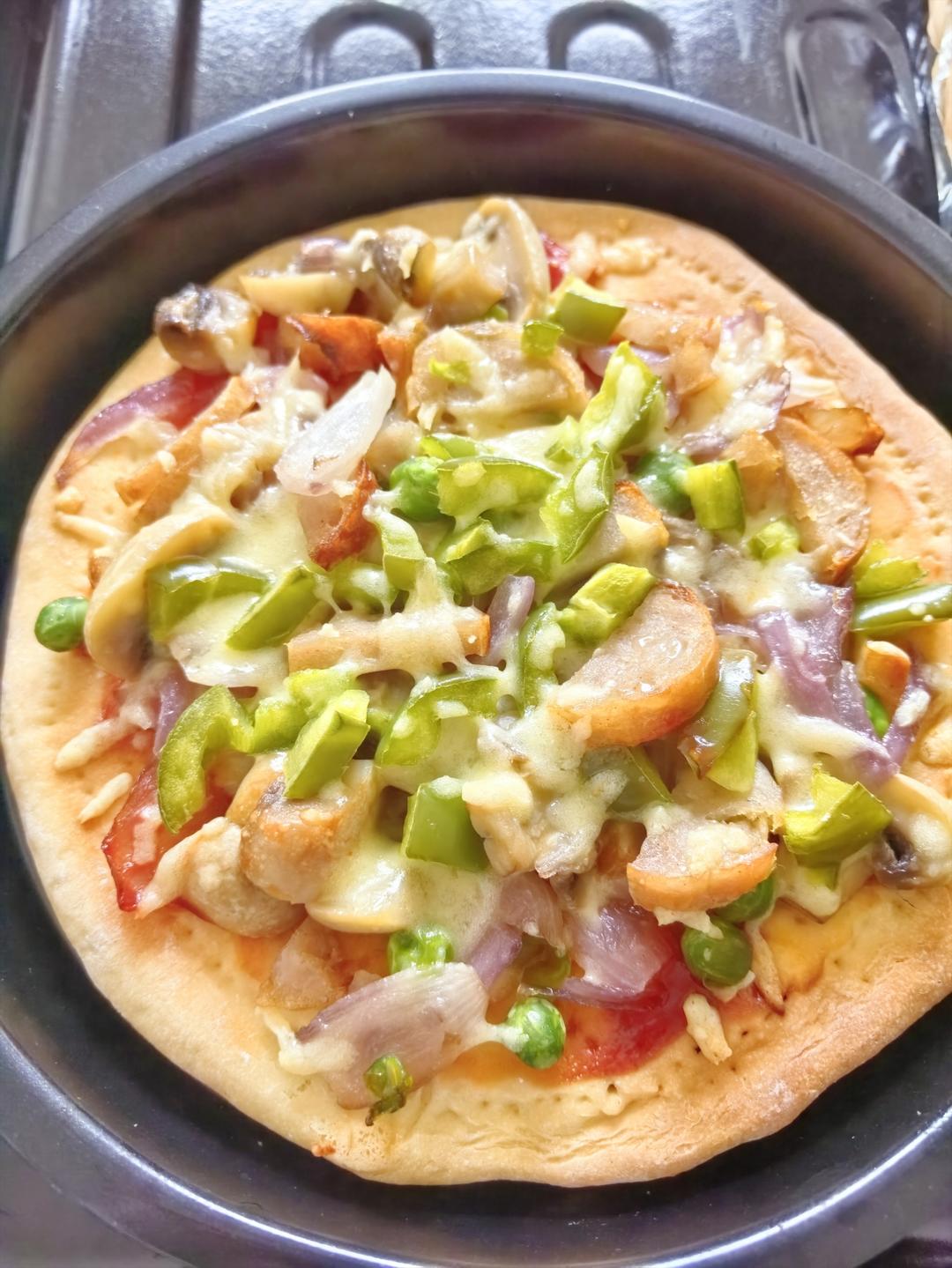 8寸纯手工什锦披萨