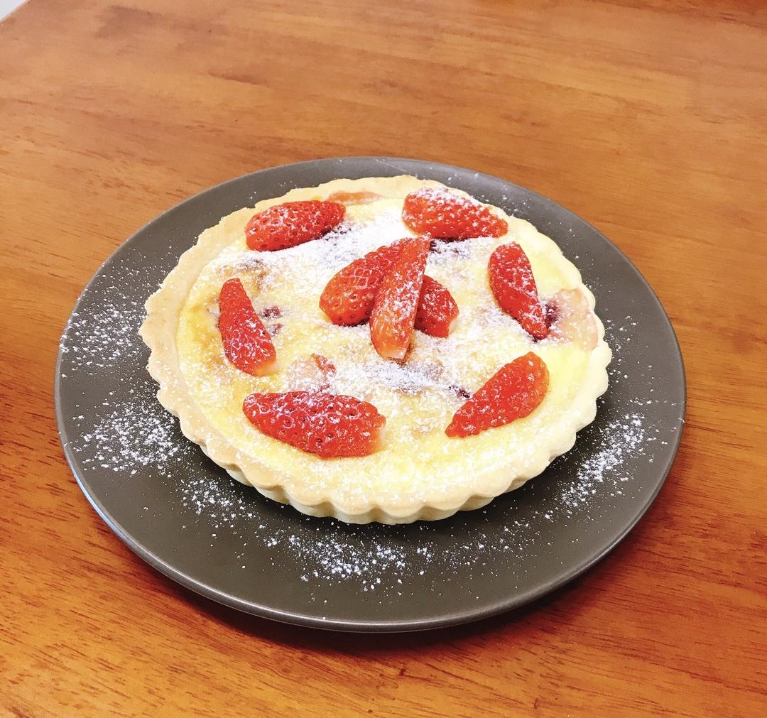 好吃到飞起🔥爆浆蓝莓奶油奶酪派