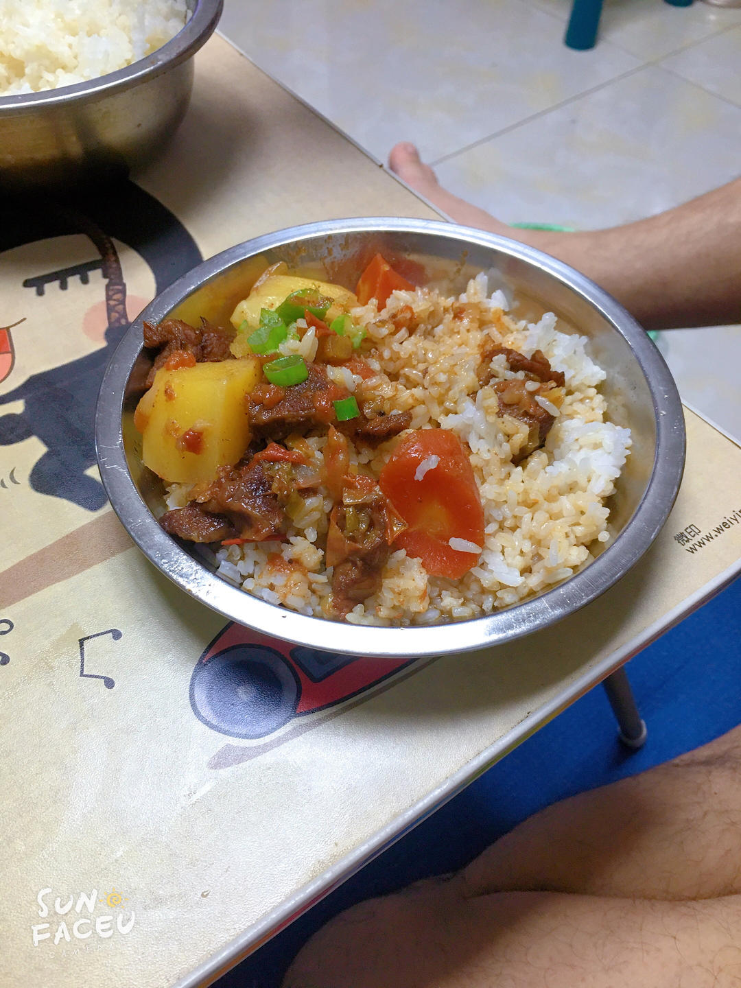 番茄土豆炖牛腩