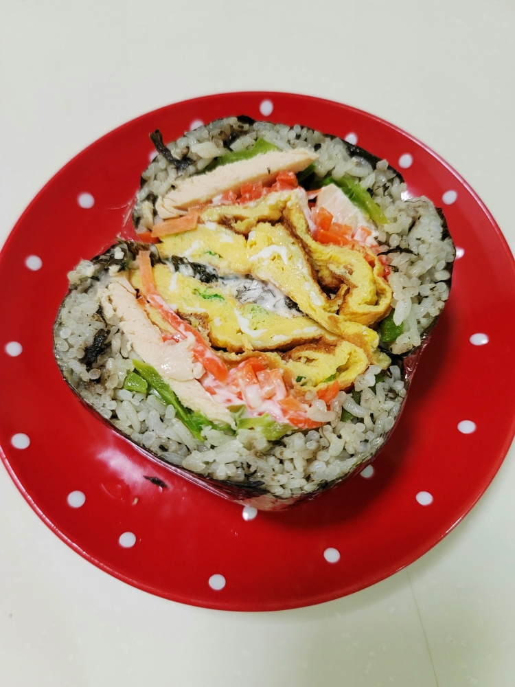 美味营养饭团🍙米饭别在炒着吃啦的做法