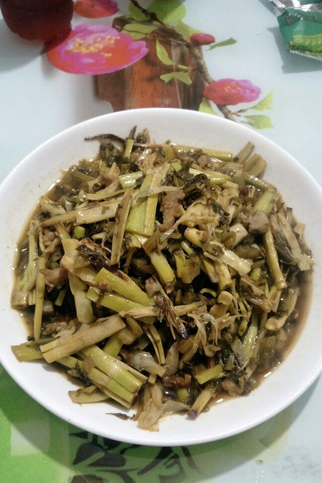 小笋雪菜肉丝