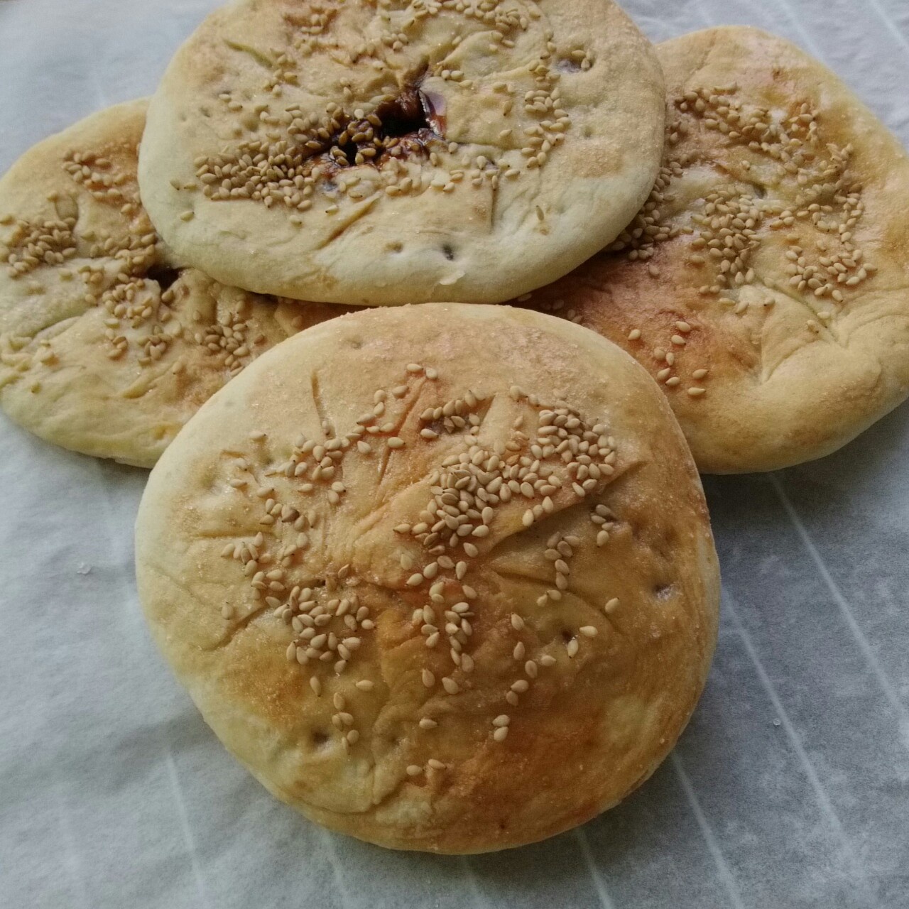 红糖烧饼