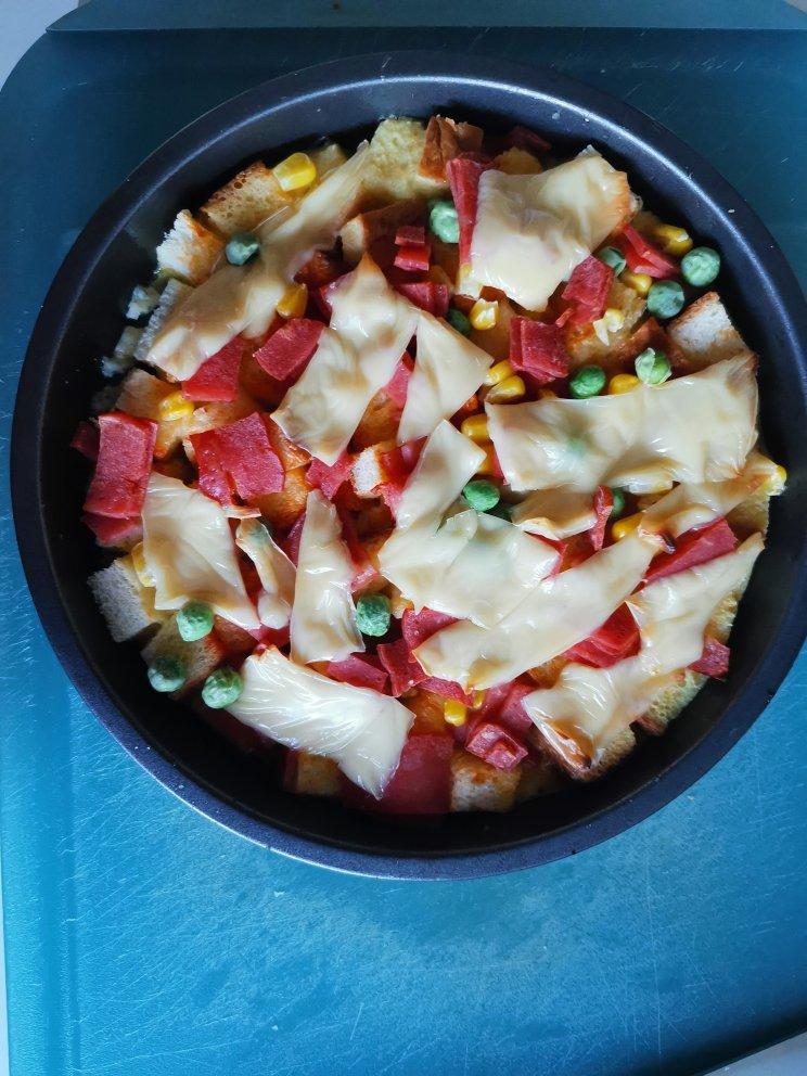 超简单土司披萨！家庭版Toast Pizza