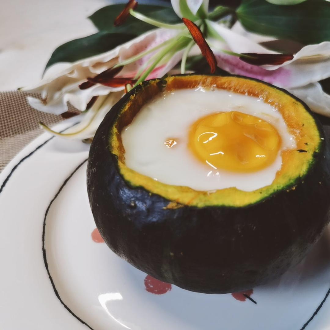 藜麦紫薯南瓜窝蛋塔✨