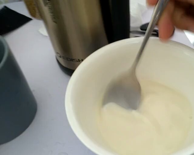 步骤图 杏仁霜的正确冲法的做法 杏仁霜的正确冲法的做法步骤 早餐 下厨房