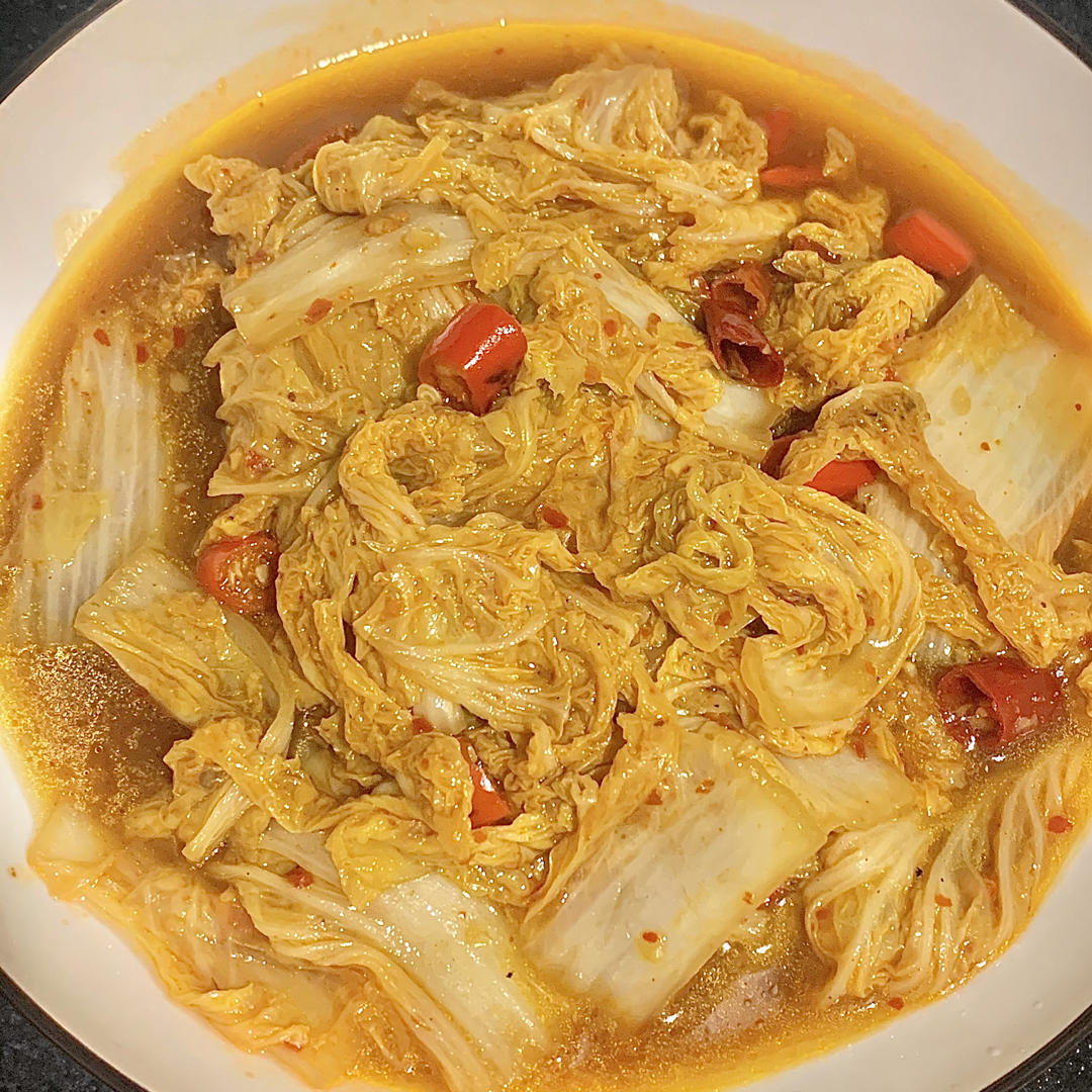 5分钟快手菜❗️巨下饭的酸辣娃娃菜，酸辣开胃❗️