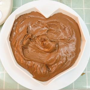 心形巧克力喷砂慕斯的做法 步骤27