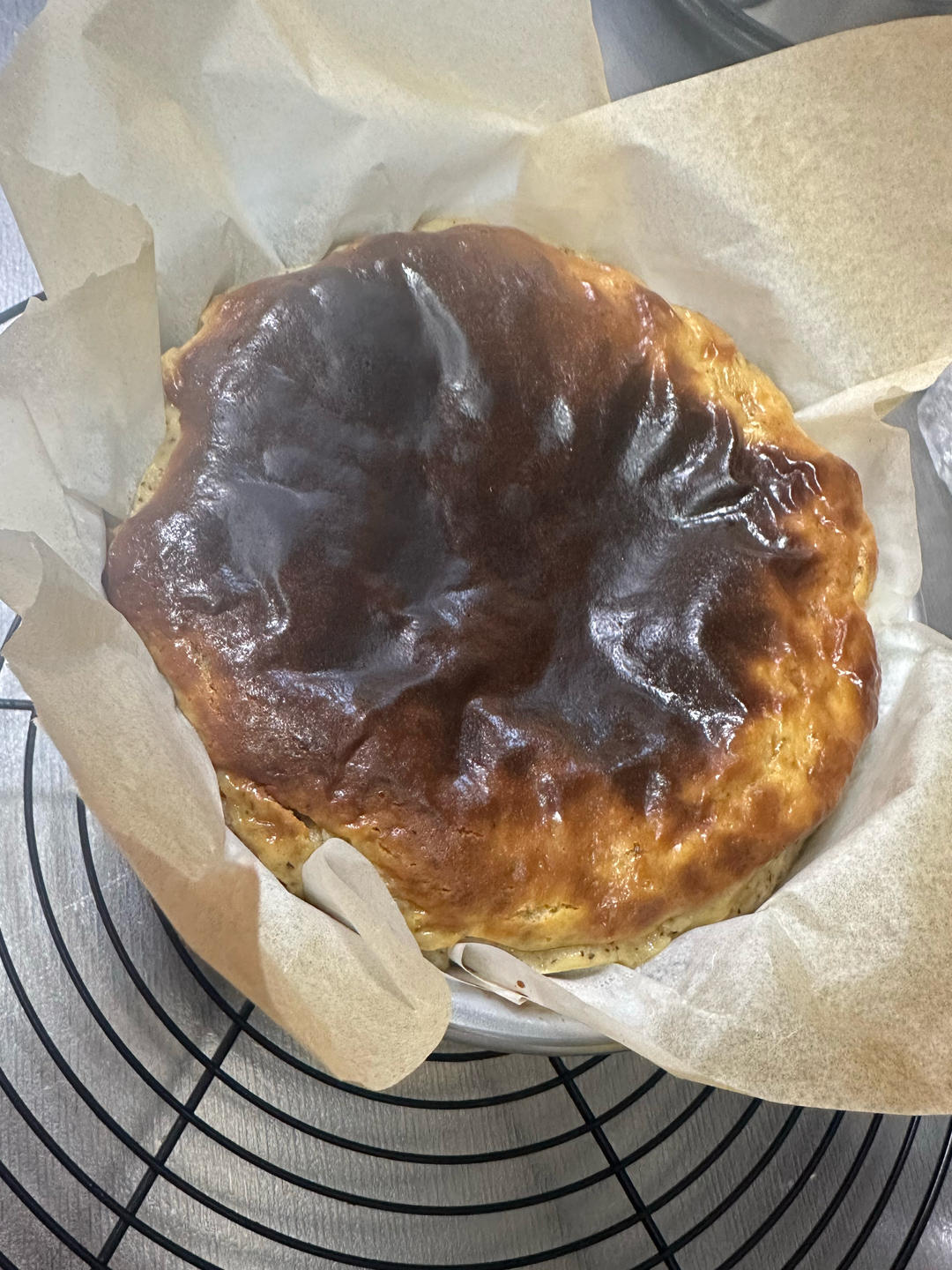 伯爵红茶巴斯克芝士蛋糕
