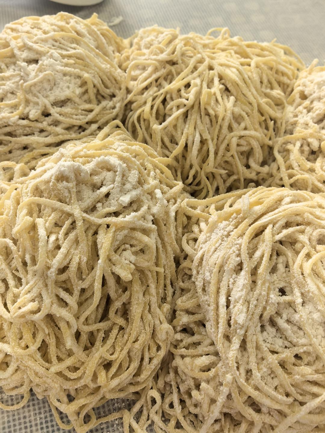 自制 超弹牙竹升面