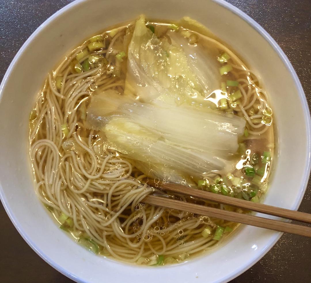 简易味美酸汤面