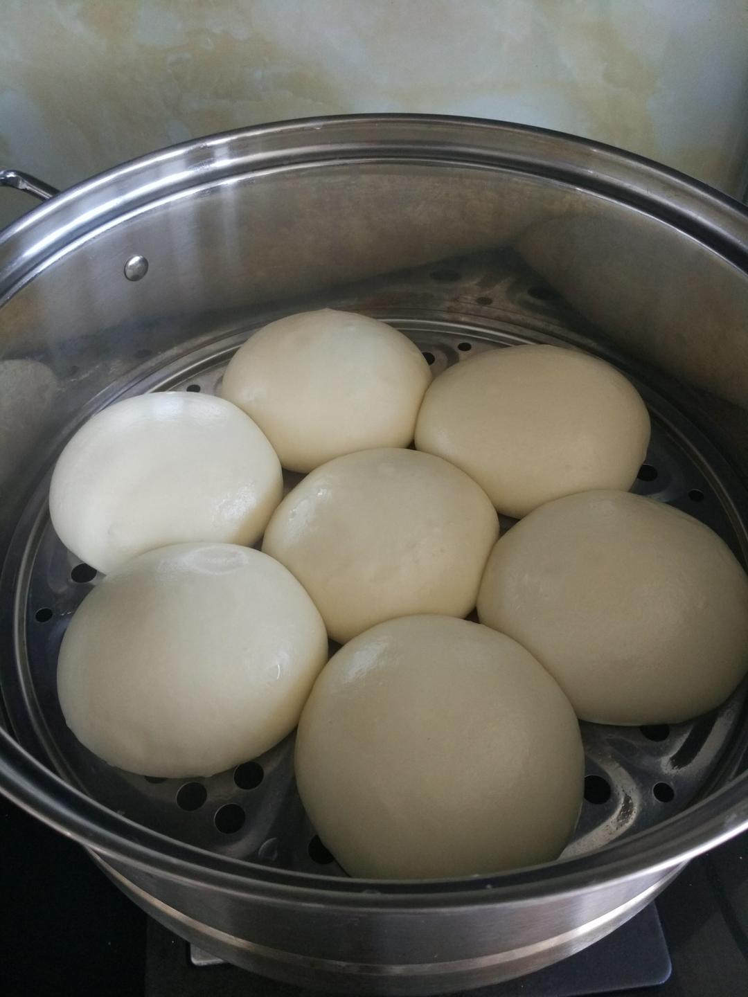 有着面包口感的红糖馒头（一次发酵）