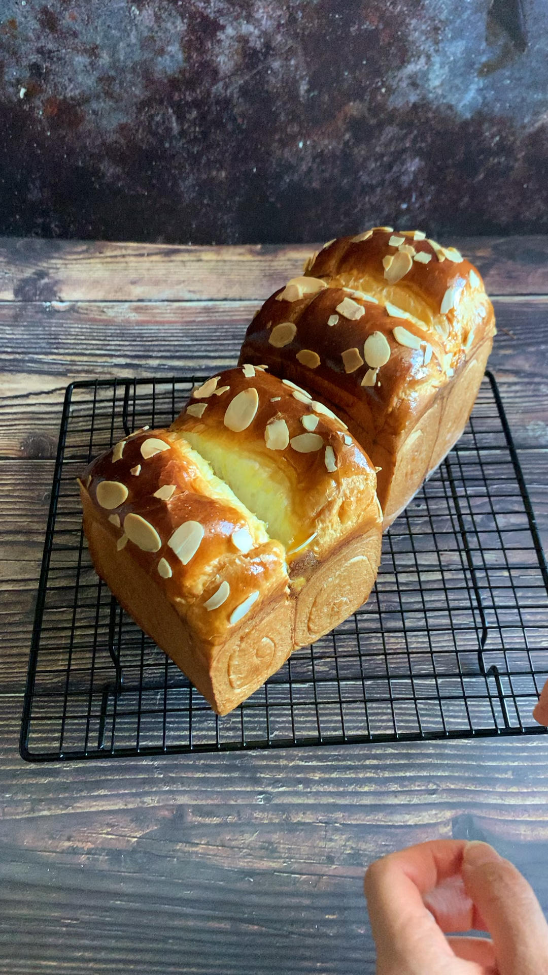 水立方北海道牛奶淡奶油吐司100%中种面包松软拉丝