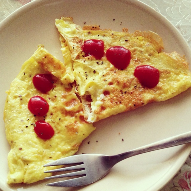 envyryu做的西式早餐cheese omelet!