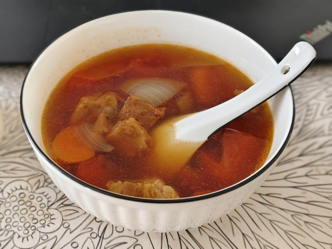 番茄土豆炖牛腩