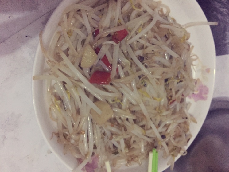 酸辣绿豆芽
