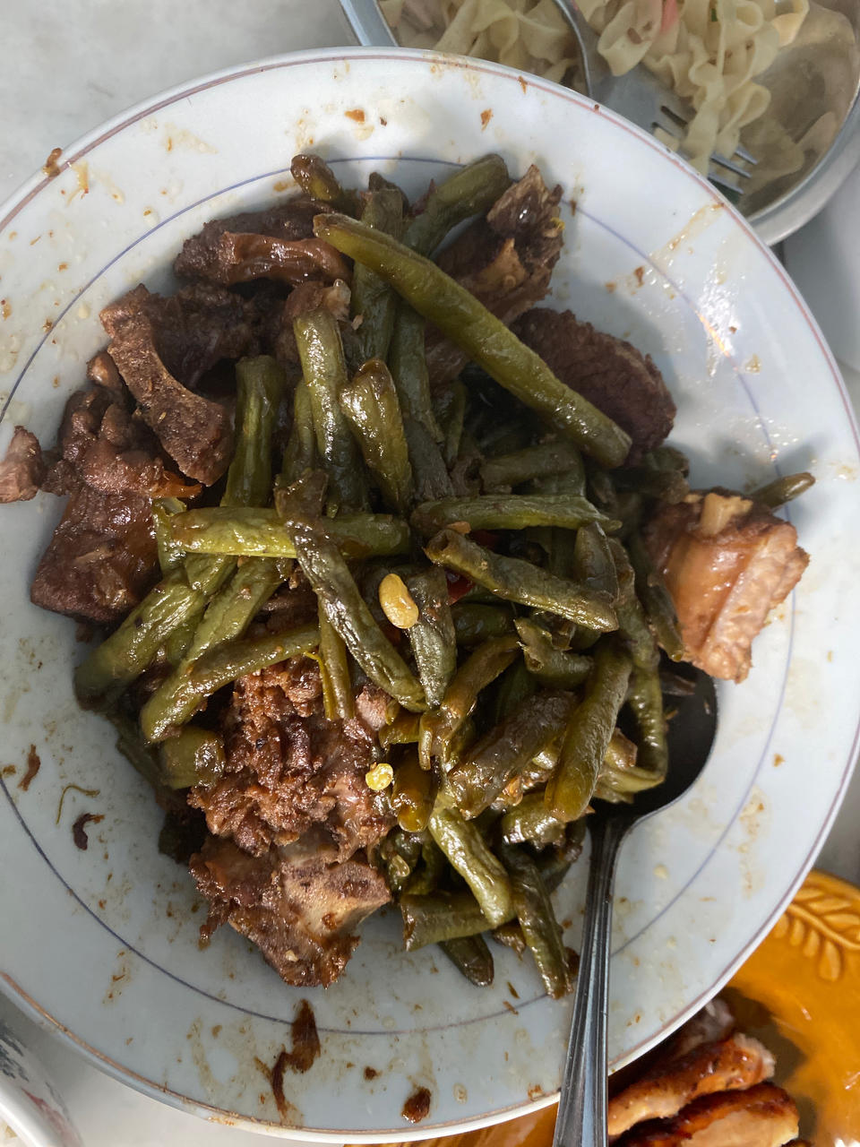 排骨炖豆角