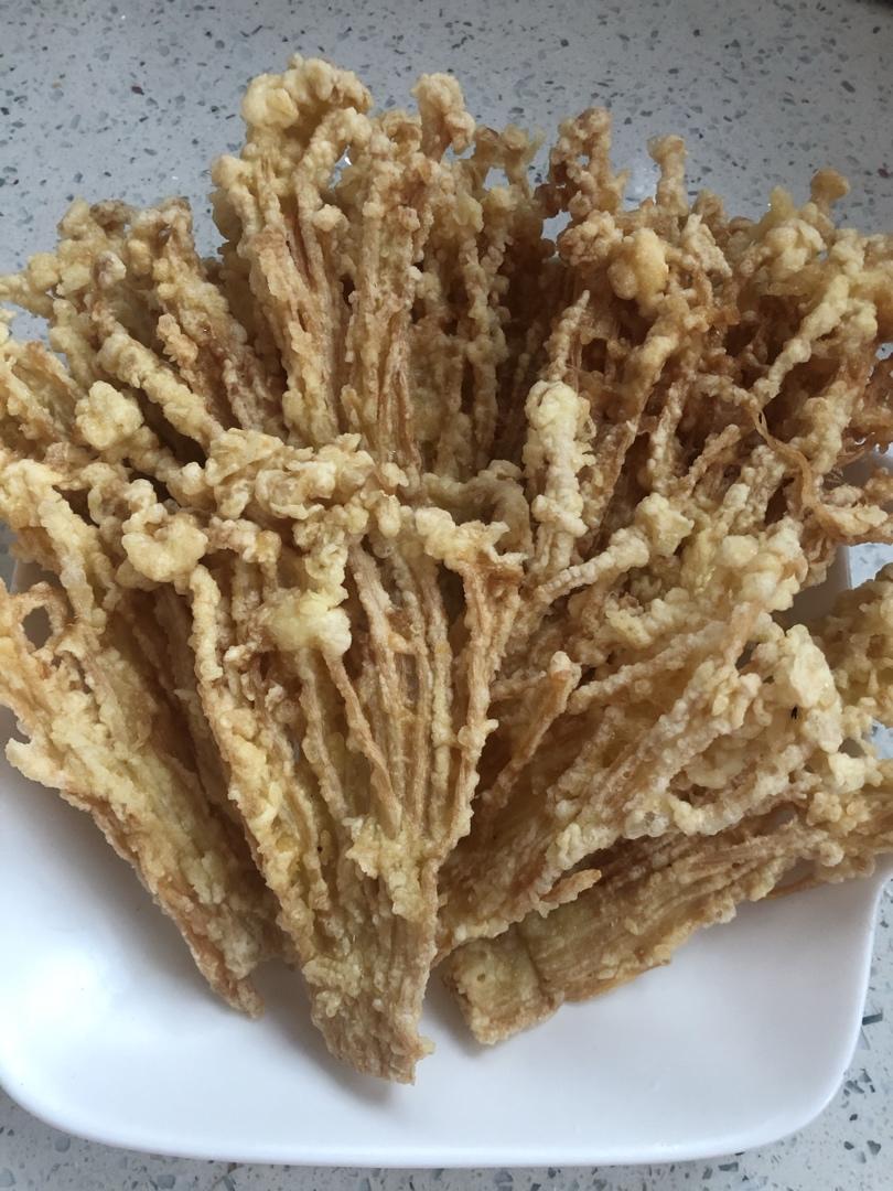 油炸椒盐金针菇