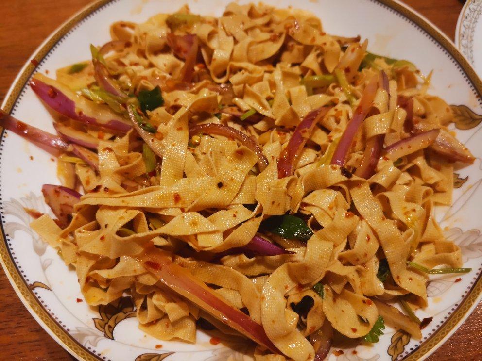 凉拌干豆腐丝