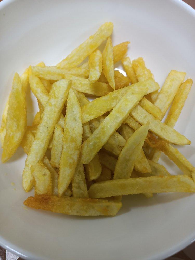 自制炸薯条