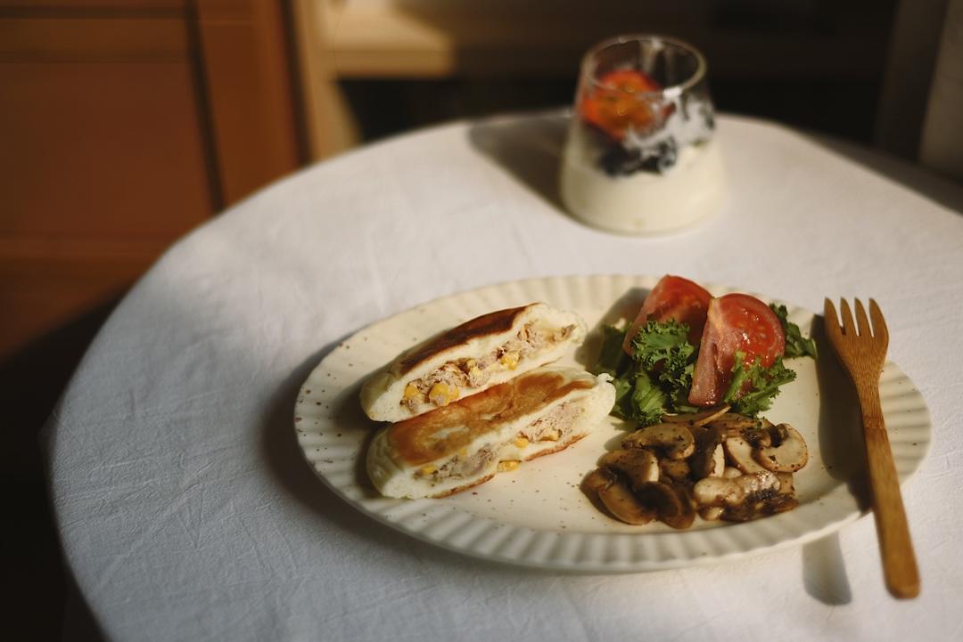 金枪鱼玉米面包