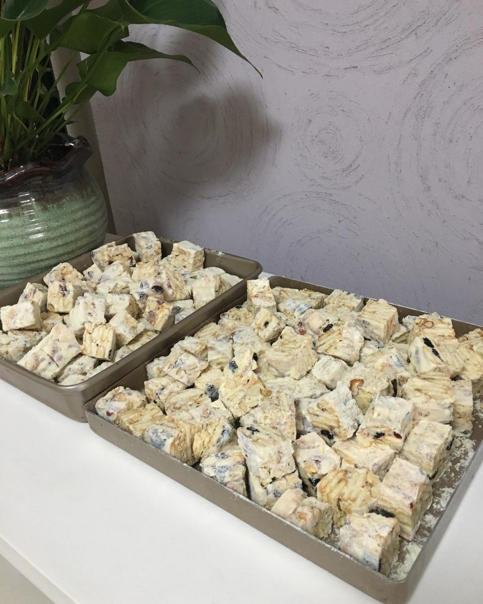 风靡吃货圈的雪花酥