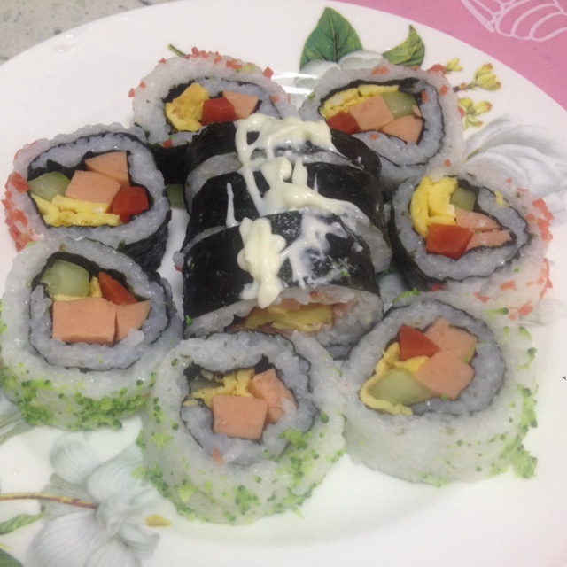 简单寿司/鸡蛋寿司/反转寿司/花样寿司/紫菜包饭