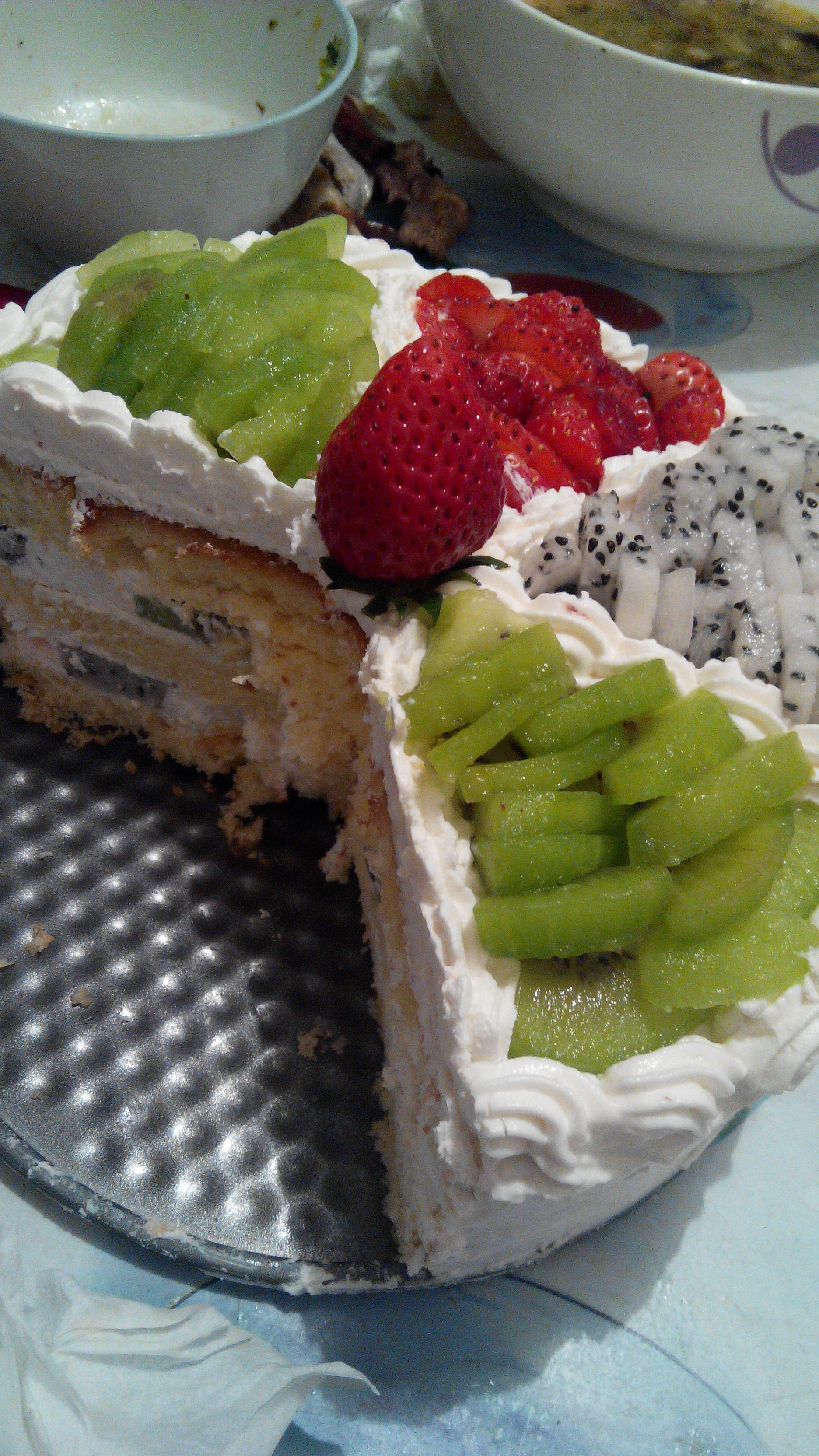 《Tinrry+》草莓奶油蛋糕（8寸配方）