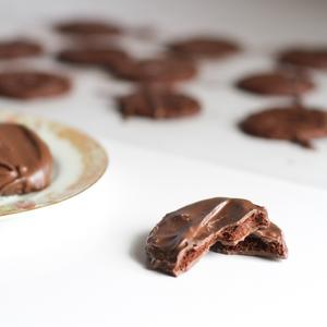 薄荷巧克力饼干的做法 步骤8