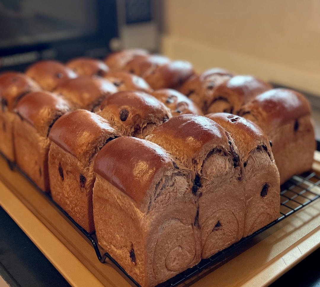 牛奶巧克力吐司