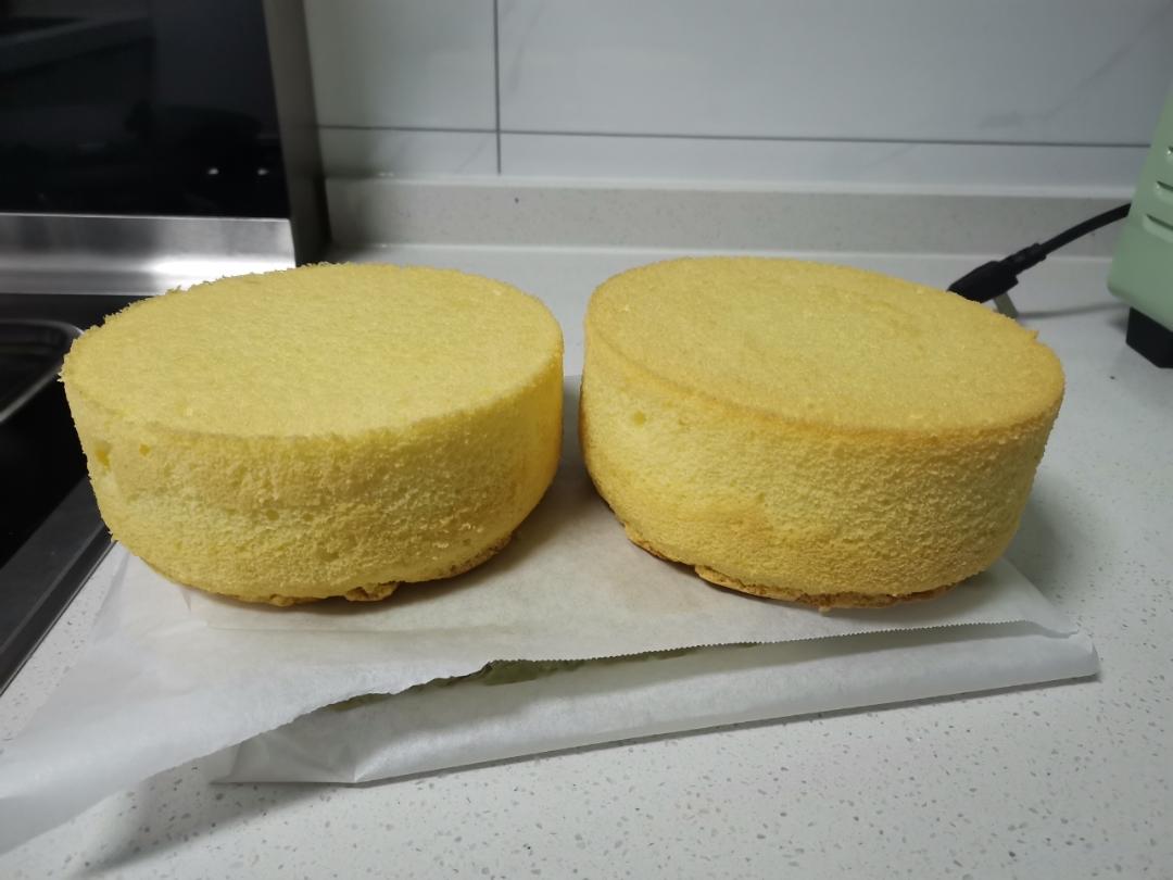 戚风蛋糕  （六寸）