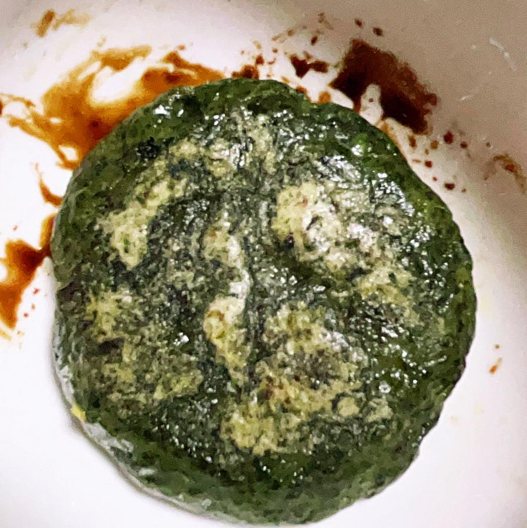 快手爆浆红糖艾叶粑粑