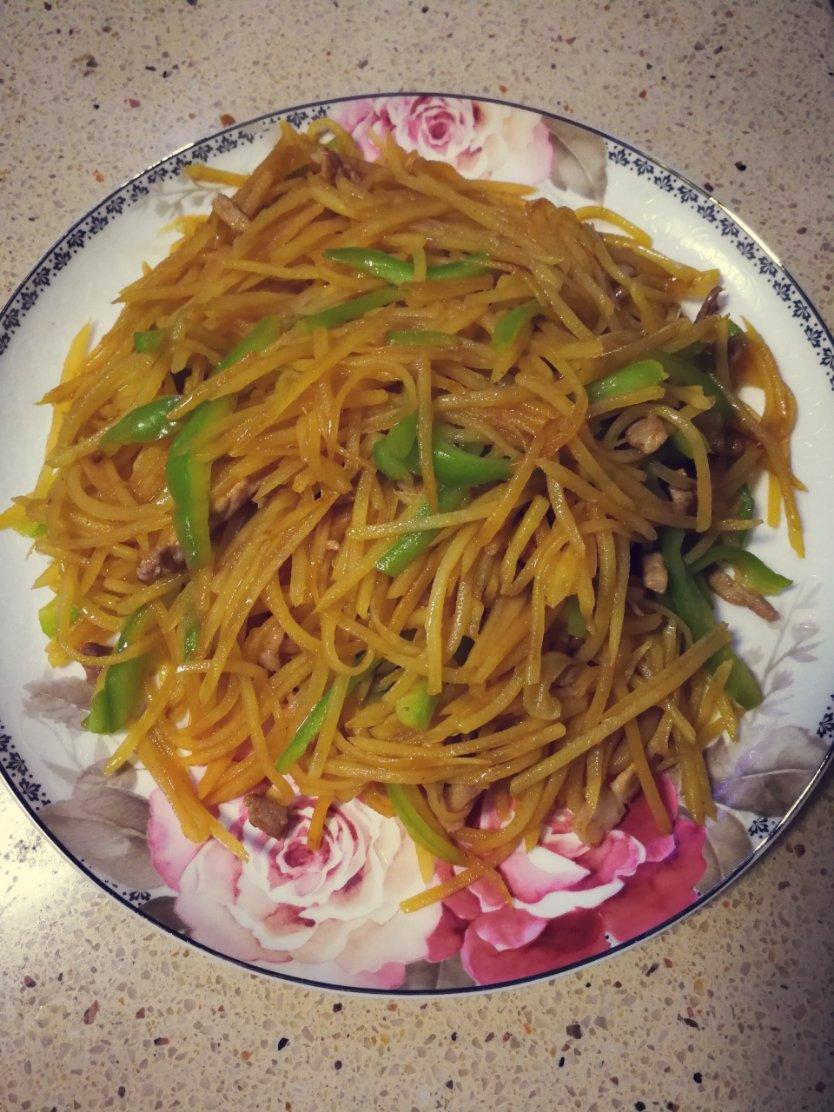 素炒尖椒土豆丝