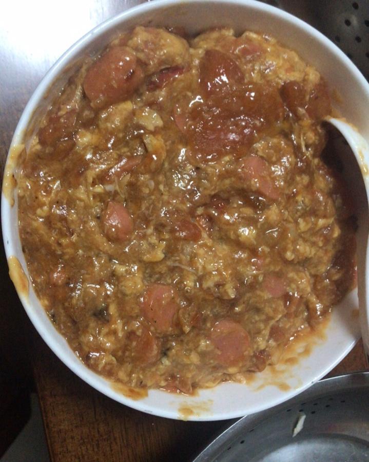 5分钟超好吃的番茄鸡蛋火腿烩饭