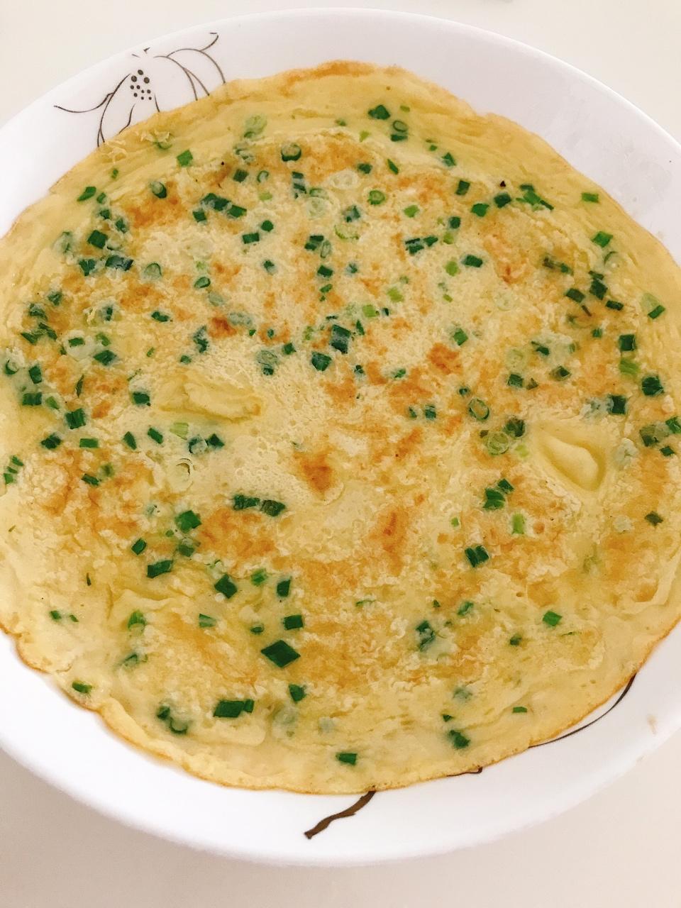 葱香鸡蛋饼