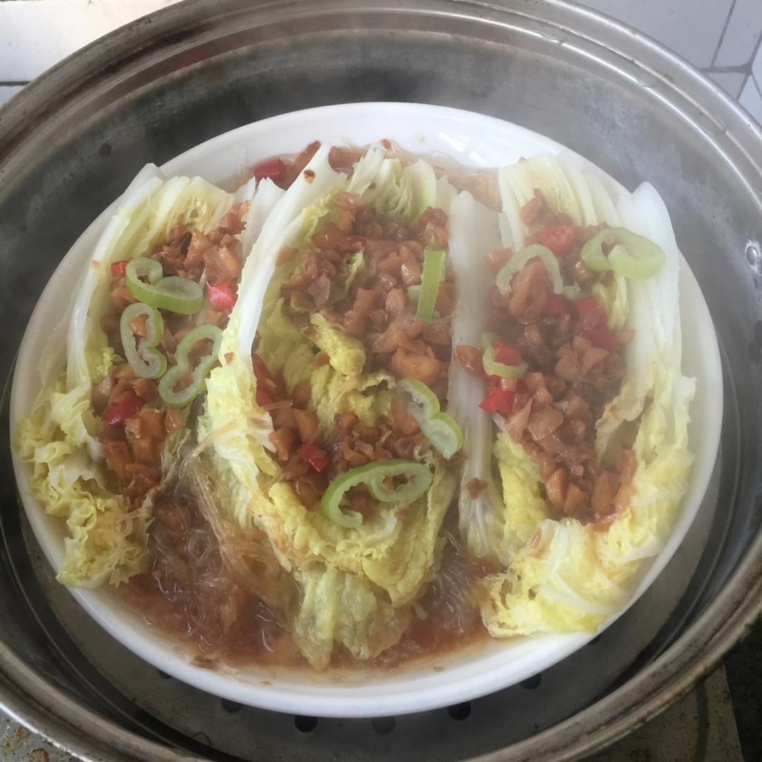 蒜蓉粉丝娃娃菜