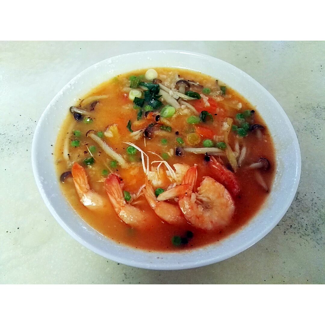 秘制鲜虾粥