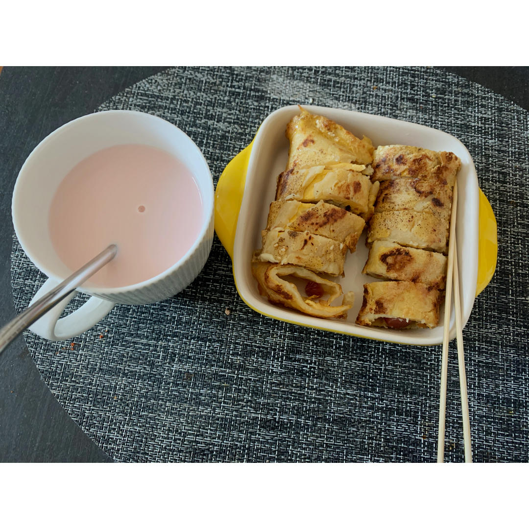 Q弹可口的台湾名小吃，蛋饼！