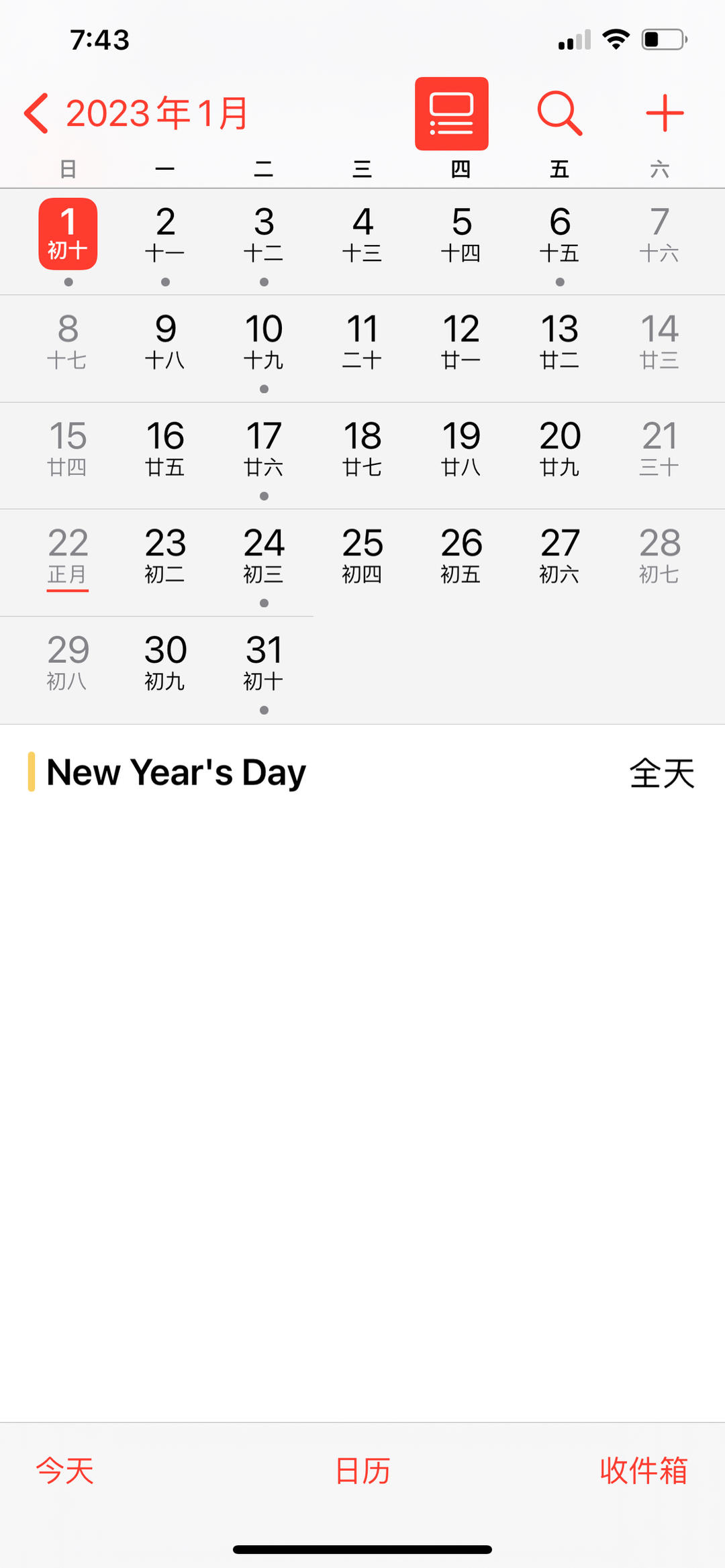 晚餐•2023年1月1日