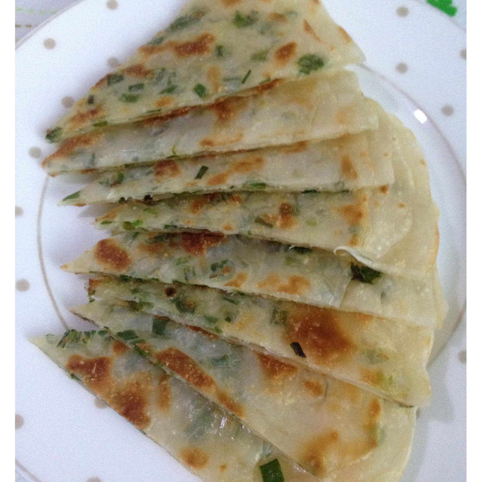 水饺皮｛葱油饼｝