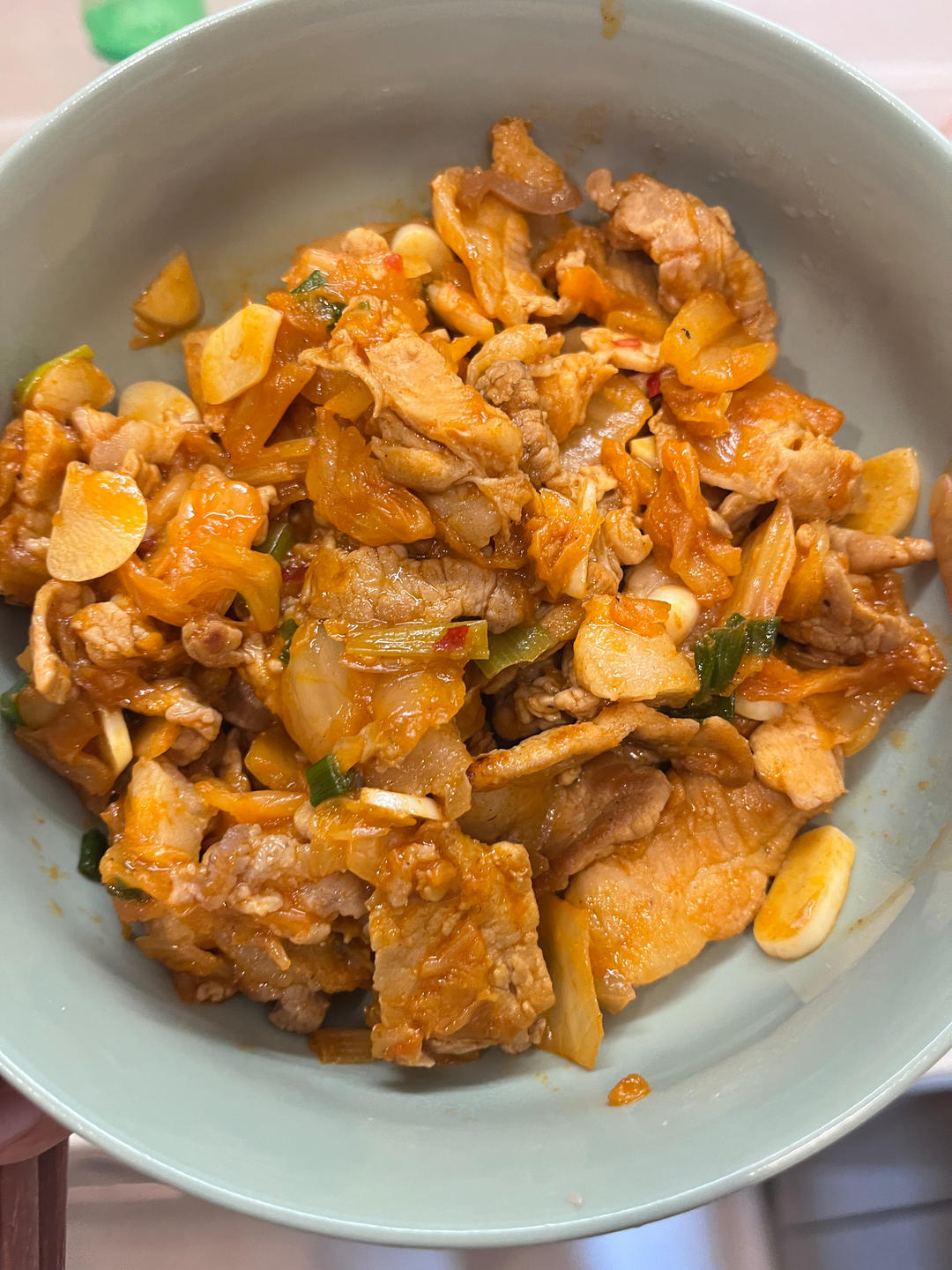 秘制泡菜炒五花肉