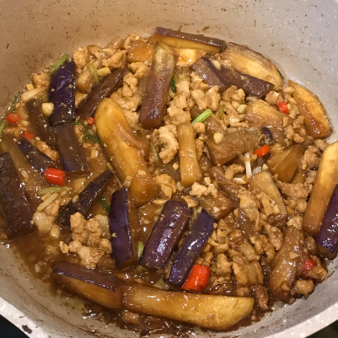 无敌好吃巨下饭的家常菜～肉沫茄子