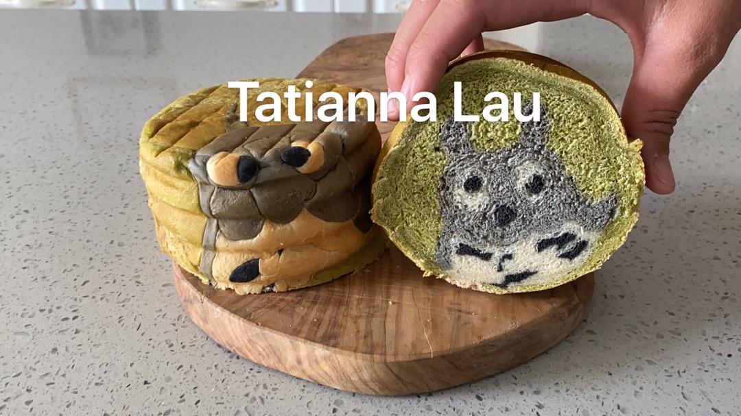 零色素卡通面包