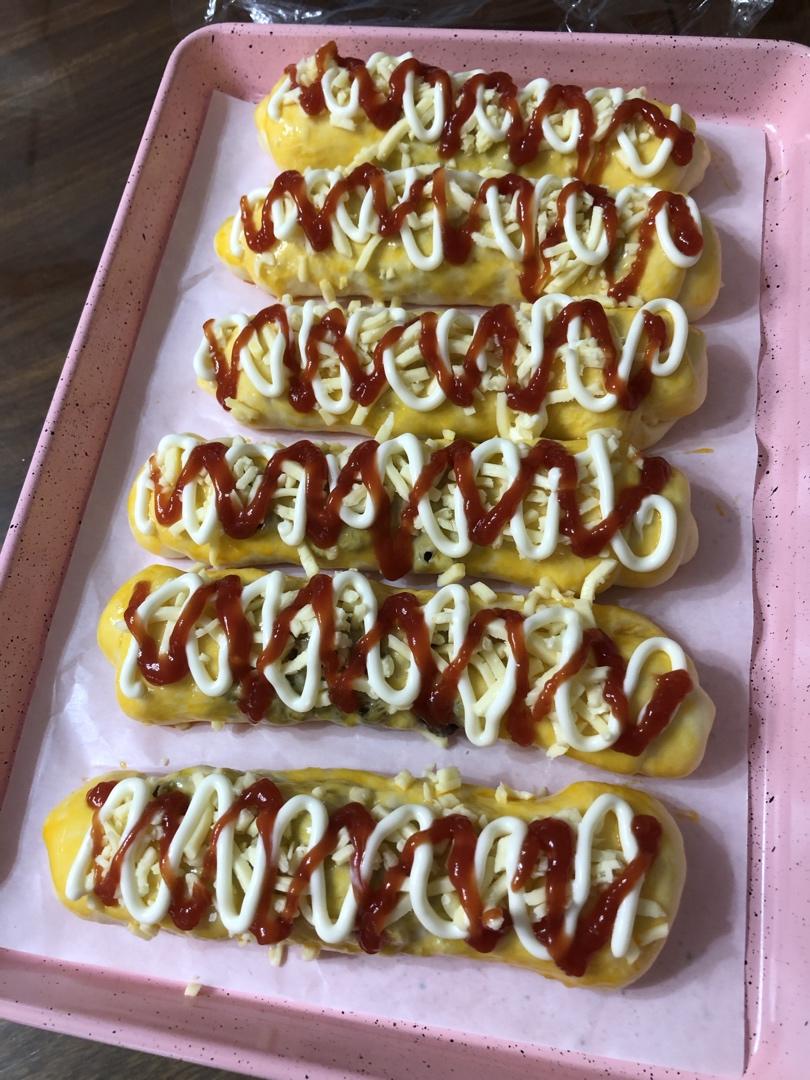 葱香芝士面包（一次性发酵）